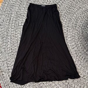 Vince Classic Black Maxi Skirt long casual